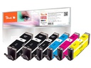 Peach Tintenset Canon PGI-580XXL / CLI-581XXL 2x BK, 1x PBK/C/M/Y