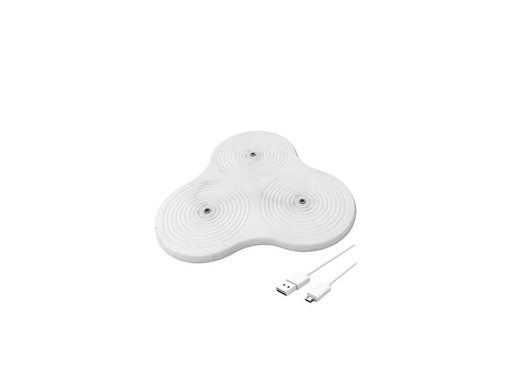 [90066714 1147362] Sirius Ladegerät für 3 LED Kerzen, Weiss