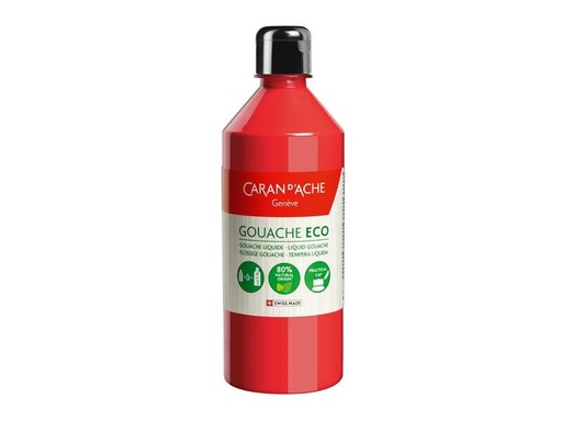 [90066715 1182719] Caran d'Ache Wasserfarbe Gouache ECO 500 ml, Scharlachrot