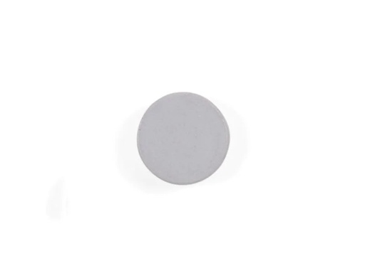 [90066717 266794] Bi-Office Haftmagnet 10 x 20 mm Silber, 10 Stück