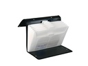 dufco Fächermappe Flip File A4 Soft Touch Schwarz