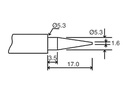 Velleman Lötspitze BITC10N1 Rund 1.6 mm