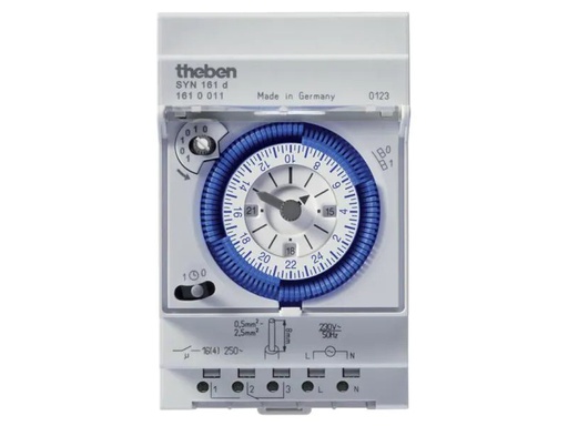 [90066883 988613] Theben-HTS Zeitschaltuhr SYN161d Mechanisch
