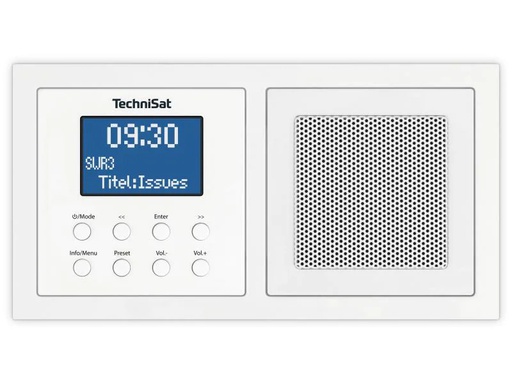 [90067121 782888] Technisat DAB+ Radio DigitRadio Up 1 Weiss