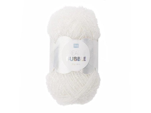[90067186 945178] Rico Design Wolle Creative Bubble 50 g Weiss