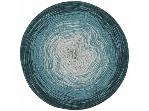 [90067244 945216] Rico Design Wolle Creative Wool Dégradé 200 g Petrol