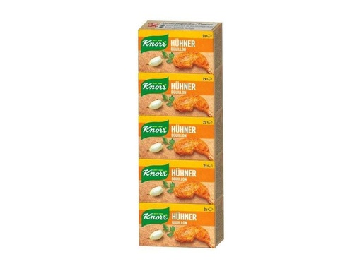 [90067296 725512] Knorr Hühner Bouillon Stange 5 x 2 Würfel