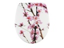 diaqua® Toilettensitz Nice Sakura Absenkautomatik, Weiss/Rosa