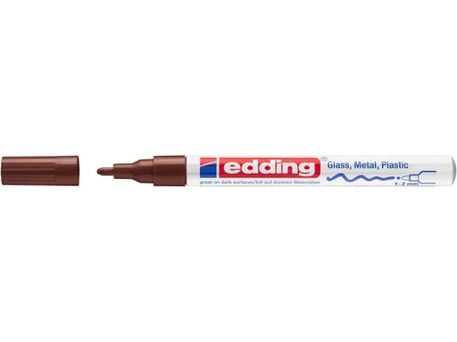 [90067326 1085452] edding Lackmarker 751 CREA Braun