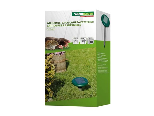 [90067369 1168700] Windhager Tiervertreiber Wühlmaus-Schocker 1 Stück