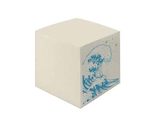 [90006727 1129099] Herlitz Notizzettel GREENline Welle Block à 900 Blatt, Grau, Welle