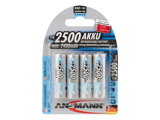[90067510 868134] Ansmann Akku 4x AA 2400 mAh