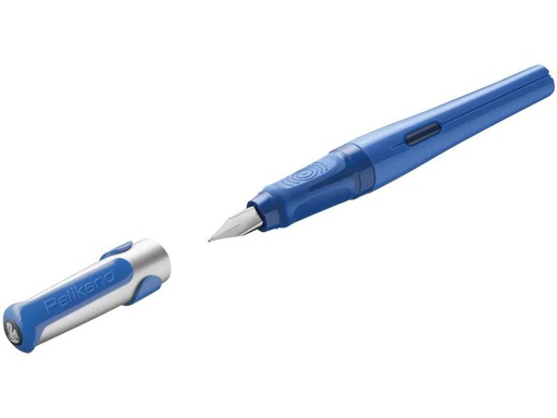 [90067526 1064833] Pelikan Füllfederhalter Pelikano M Blau, Rechtshänder
