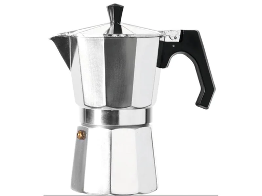 [90067565 779736] Montana Espressokocher Duo 6 Tassen, Silber