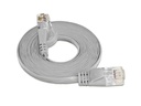 SLIM Slimpatchkabel RJ-45 - RJ-45, Cat 6, UTP, 2 m, Grau