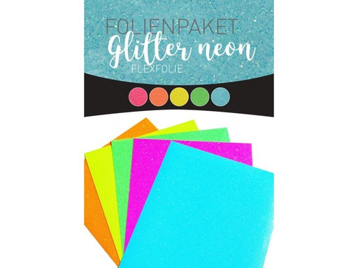 [90067617 654094] Stahls Aufbügelfolie Flex Set Glitter