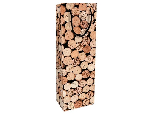 [90006741 1143318] Braun + Company Flaschentasche  Bouchon 12 x 37 x 8 cm, Hellbraun