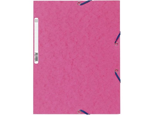 [90067674 1131530] Exacompta Gummibandmappe A4 Rosa, 250 Blatt