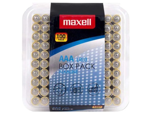 [90067694 920260] Maxell Europe LTD. Batterie AAA 100 Stück