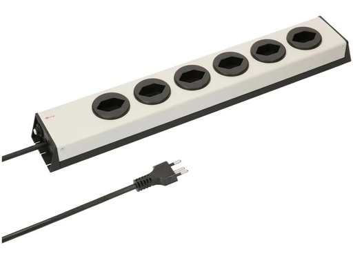 [90067831 345724] Max Hauri Steckdosenleiste Power Line 6x T13