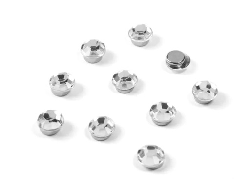 [90067887 894689] Trendform Haftmagnet Lucy Silber, 10 Stück