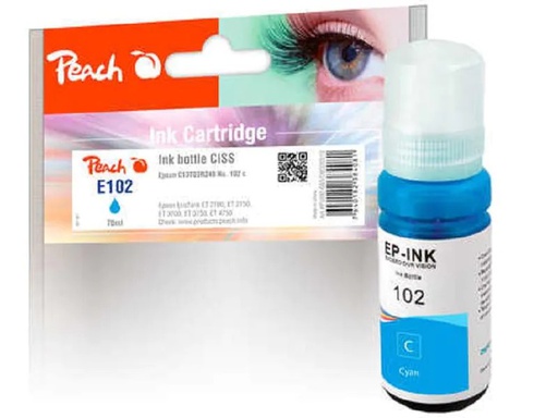 [90067900 1142662] Peach Tinte Epson 102 (C13T03R240) Cyan