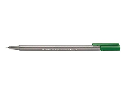 [90006769 914699] Staedtler Fineliner Triplus 334 0.3 mm, Saftgrün