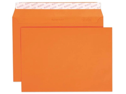 [90068024 1132492] ELCO Couvert Color C5, Keine Fenster, 25 Stück, Orange