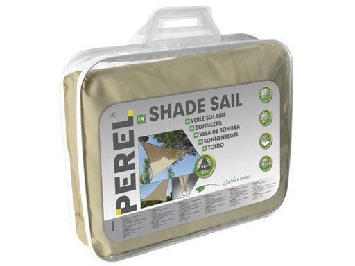 [90068055 403428] Perel Sonnensegel 360 cm, Dreieck