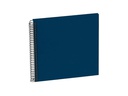 Semikolon Fotoalbum 17 x 17 cm Marineblau, 20 cremeweisse Seiten