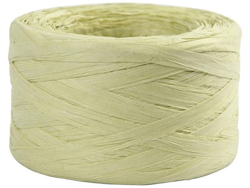 [90068420 1140051] Creativ Company Geschenkband Raffiabast 8 mm x 100 m, Hellgrün