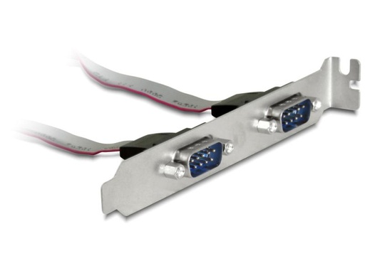 [90068451 669892] Delock Bracket 2x RS-232, 27 cm