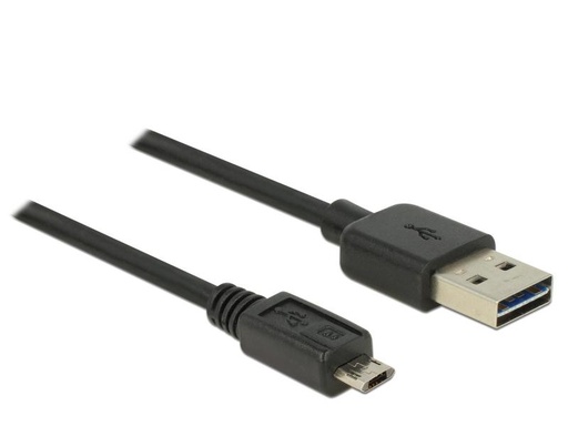 [90068462 808314] Delock USB 2.0-Kabel EASY-USB USB A - Micro-USB B 3 m