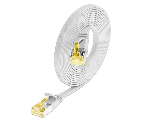 [90068540 823112] SLIM Slimpatchkabel  Cat 6A, U/FTP, 0.1 m, Weiss