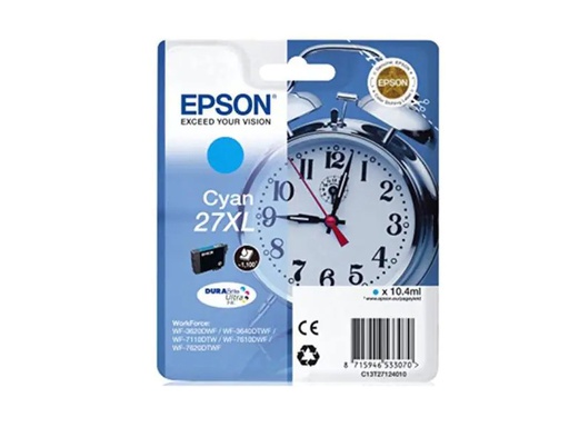 [90006839 630025] Epson Tinte T27124012 Cyan