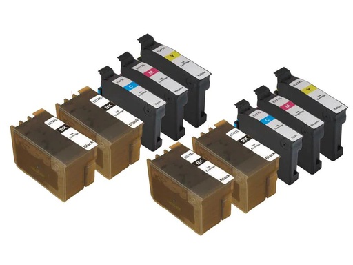 [90068638 1096854] Peach Tinte Epson Nr. 27XL 4x BK, je 2x M, C, Y