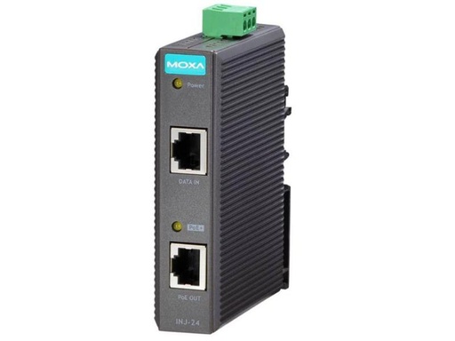 [90068686 359403] Moxa PoE+ DIN-Rail Injector INJ-24