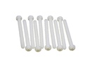 EP Flachkopfschrauben M2x10 mm Nylon