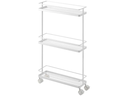 Yamazaki Bartrolley Tower Kunststoff/Metall, Weiss