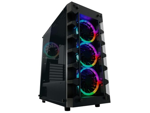 [90006876 1181141] LC-Power PC-Gehäuse Mini Tower LC-709B-ON Schwarz