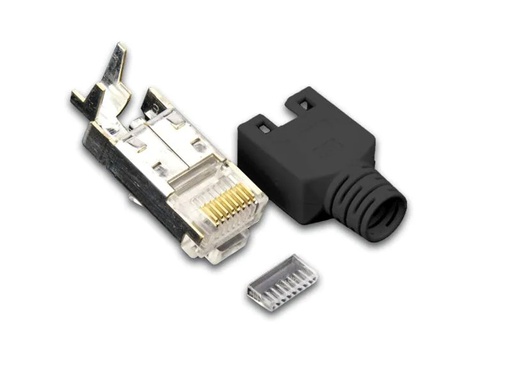 [90069078 1180478] Wirewin Stecker RJ45 Hirose TM11 50 Stück, Schwarz
