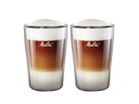 Melitta Latte Macchiato Becher 300 ml, 2 Stück, Transparent