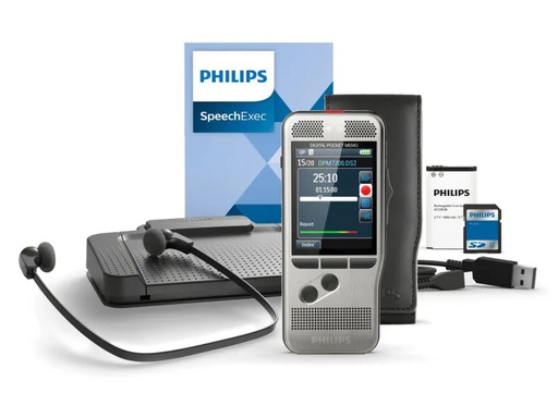 [90069122 289621] Philips Diktiergerät Starter Set DPM7700
