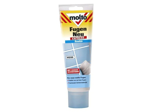 [90069357 488510] Molto Fugenfarbe Express 200 ml, Weiss