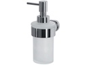 spirella Seifenspender Milo 0.2 l, Weiss/Chrom