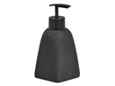 Zeller Present Seifenspender Dark Stone 280 ml, Schwarz