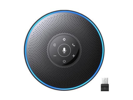 [90069516 1127236] eMeet Speakerphone OfficeCore M2 USB Schwarz, mit Bluetooth Dongle
