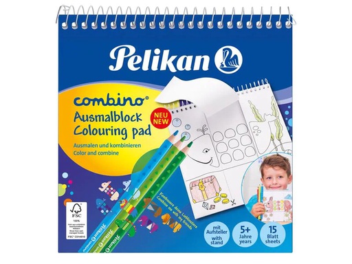 [90069577 1166413] Pelikan Malblock Combino 15 x 15 cm