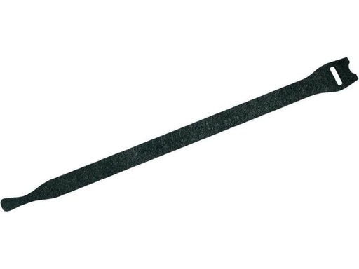 [90069593 353029] FASTECH Klettkabelbinder ETK-7-2 7 x 200 mm Schwarz, 100 Stück