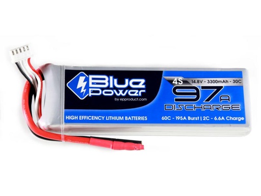 [90069622 426901] EP RC-Akku LiPo 3300 mAh 14.8 V 30C BluePower